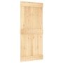 vidaXL Врата "NARVIK" 90x210 см масивна дървесина бор(SKU:154433