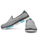 Дамски леки ежедневни обувки Skechers грo Flex, Сиви, 260 мм, 39, снимка 3
