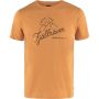Тениска Fjall Raven - Sunrise, в цвят Spicy orange
