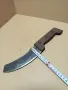 Стар Ръчно Кован Нож Сатър Тегло 0.400кг., снимка 12