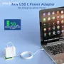 Зарядно за MacBook Pro и MacBook Air, 96W включва USB-C към USB-C кабел, снимка 6