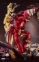 HOT TOYS DELUX Iron Man 2 QS021 Iron Man and Suit-Up Gantry 1/4 Scale Collectible Figure Set, снимка 7