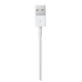 Комплект оригинален кабел Apple MD818FE/A USB A to Lightning 1м + зaрядно Apple Power adapter 5W, снимка 4