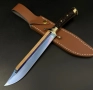 Голям трофеен нож TERMINATOR с кожена кания,LN430, снимка 12