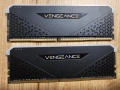 2X8GB 16GB DDR4 3200Mhz Corsair Vengeance RGB Black RAM памет | CL16 | 16-20-20-38 1.35V, снимка 1