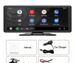 Преносима универсална мултимедия с Android Auto, car play., снимка 3