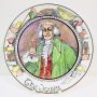 Колекционерска порцеланова чиния Royal Doulton „The Squire“, снимка 1 - Антикварни и старинни предмети - 45125518