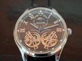 ЧИСТО НОВ ! Мъжки механичен / автоматичен часовник "Ailang", снимка 6