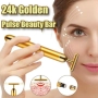 ✨ Златен Вибриращ Масажор (Beauty Bar) – Лифтинг, Стягане и 6000 вибрации/мин, снимка 2