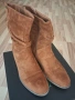 Дамски велурени боти, снимка 1