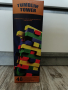 Дървена настолна игра Tumblin Tower Shopiens® с 48 цветни фигури
