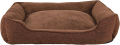 Легло за куче LIONTO  70 x 60 см Кафяв цвят, снимка 1 - За кучета - 45060218