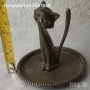  Котки котета котка коте фигура статуетка, луксозна котка, котка метал със сини очи, снимка 16