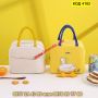 Пате с крачета детска термо чанта за храна в бежов цвят - КОД 4182, снимка 3