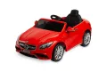 Луксозен детски акумулаторен Mercedes AMG S63 - червена, с дистанционно и LED светлини, снимка 1