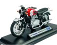 1:18 Метални мотори: 2002 TRIUMPH BONNEVILLE T100 - Welly, снимка 1