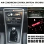 Лепенки за бутони климатроник AUDI A4 B6 B7 (2000-2004)​, снимка 3