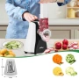 Електрическо ренде 5-в-1 HOMELUX – Мултифункционална резачка за зеленчуци, плодове и други, снимка 3