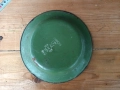 Стара емайлирана чиния, снимка 2