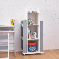Дървена мултифункционална етажерка, снимка 5 - Мебели за детската стая - 44955739