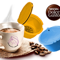 2 броя Кафе капсули за многократна употреба за кафемашини Долче Густо , снимка 3 - Други - 36579435
