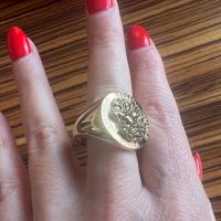 Уникален мъжки винтидж пръстен , снимка 5 - Пръстени - 45706890