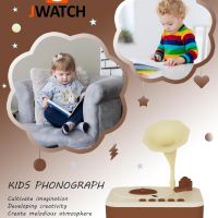 Детски фонограф Jwatch с 99 цветни карти, за деца на 3-6 години(кафяв), снимка 7 - Музикални играчки - 45099377