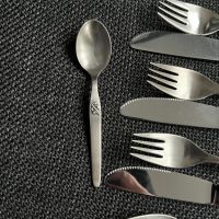 Немски посребрени прибори марка A&H Solingen, снимка 5 - Прибори за хранене, готвене и сервиране - 45856402