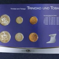Комплектен сет - Тринидад и Тобаго 1993 - 2003 , 6 монети, снимка 2 - Нумизматика и бонистика - 45204194