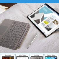 Surface Pen за Microsoft Surface Pro - с отхвърляне на дланта, презареждаема, 4096 чувствителност, снимка 8 - Друга електроника - 45418653