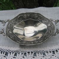 Винтидж посребрена бонбониера, снимка 3 - Антикварни и старинни предмети - 45514422