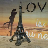 бронзов макет на Айфеловата кула от Париж, снимка 2 - Колекции - 45785903