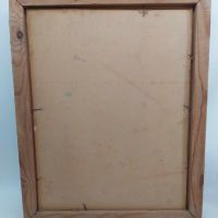 Стара маслена картина в дървена рамка Размер на рамката - 40 см х 32 см, снимка 3 - Антикварни и старинни предмети - 45537459