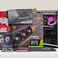 Компютър - НОВ!/Ryzen 9 5900X/RTX 3080/RAM 32GB/M.2 1TB/Водно/ИЗПЛАЩАНЕ!, снимка 2 - Геймърски - 45403038