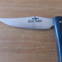 Рядко джобно ножче сойка рог БГА Балкан, снимка 3 - Антикварни и старинни предмети - 45225532