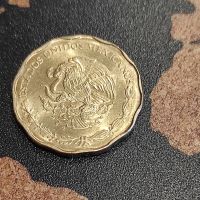 Монети Мексико - 2 бр. 1994-1995, снимка 4 - Нумизматика и бонистика - 44937205