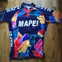 Mapei Global Cycling Gear колездачна тениска красива отлична размер ХХЛ, снимка 1 - Велосипеди - 45162087