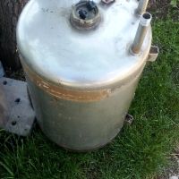 хромникелов водосъдържател от бойлер 50 литра, снимка 2 - Бойлери - 45496775
