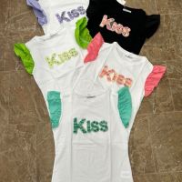 Тениска kiss, снимка 1 - Тениски - 45495029