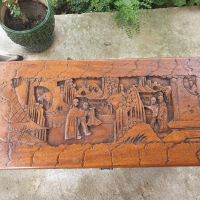 Античен дървен сандък, снимка 2 - Други ценни предмети - 45541945