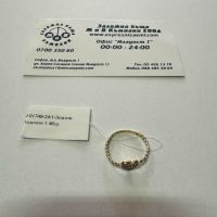 Златен пръстен 1.46гр., снимка 1 - Пръстени - 45526344