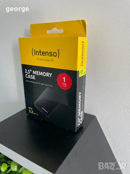 Външен хард диск Intenso, 2.5, 1TB, USB3.0 - нов, снимка 1