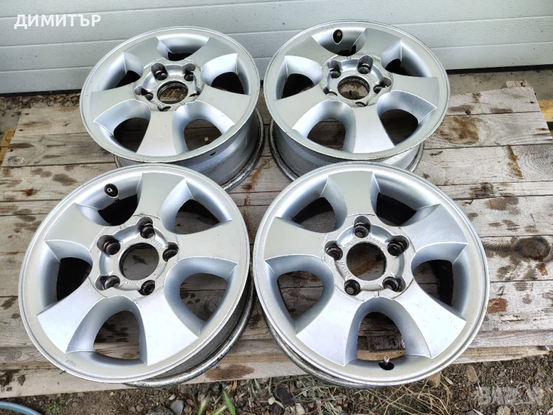 4бр.АЛУМИНИЕВИ ДЖАНТИ 15ки за FIAT DUCATO 5x118 6.5j et53, снимка 1