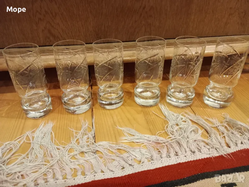 Кристални чаши за алкохол , снимка 1