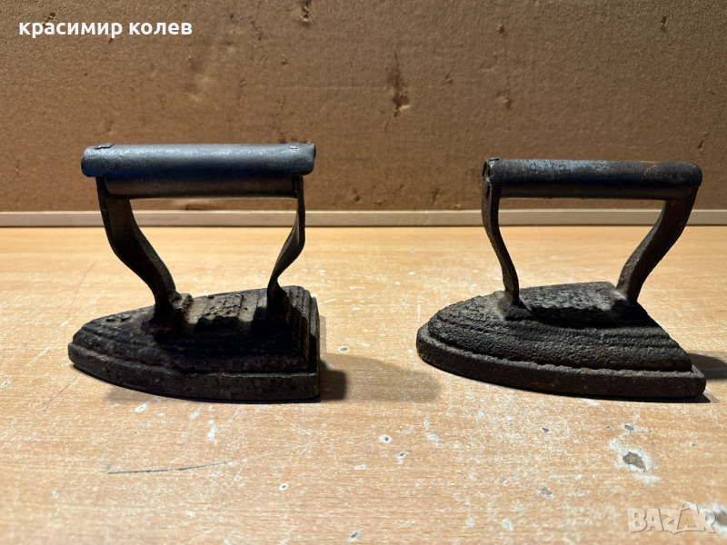 стари чугунени ютии, снимка 1