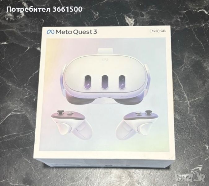 Meta quest 3 128gb, снимка 1