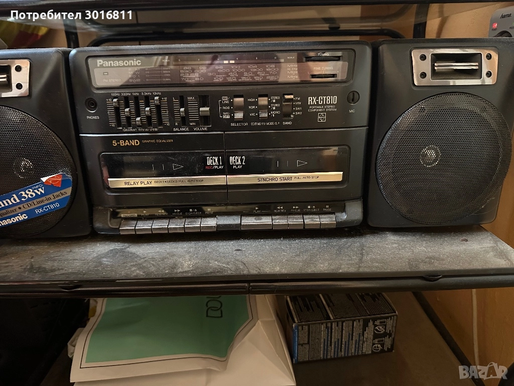 PANASONIC RX-CT810 , снимка 1