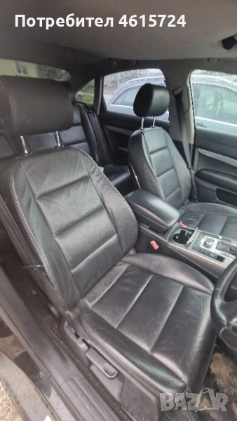 Салон за Ауди А6 4F седан Черен , снимка 1