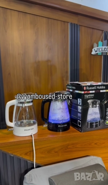 Стъклена електрическа кана Termomax, 1500W, 1.8 л., снимка 1