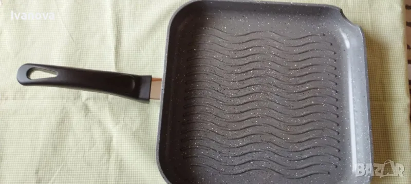Грил тиган от лят алуминий с незалепващо покритие, снимка 1